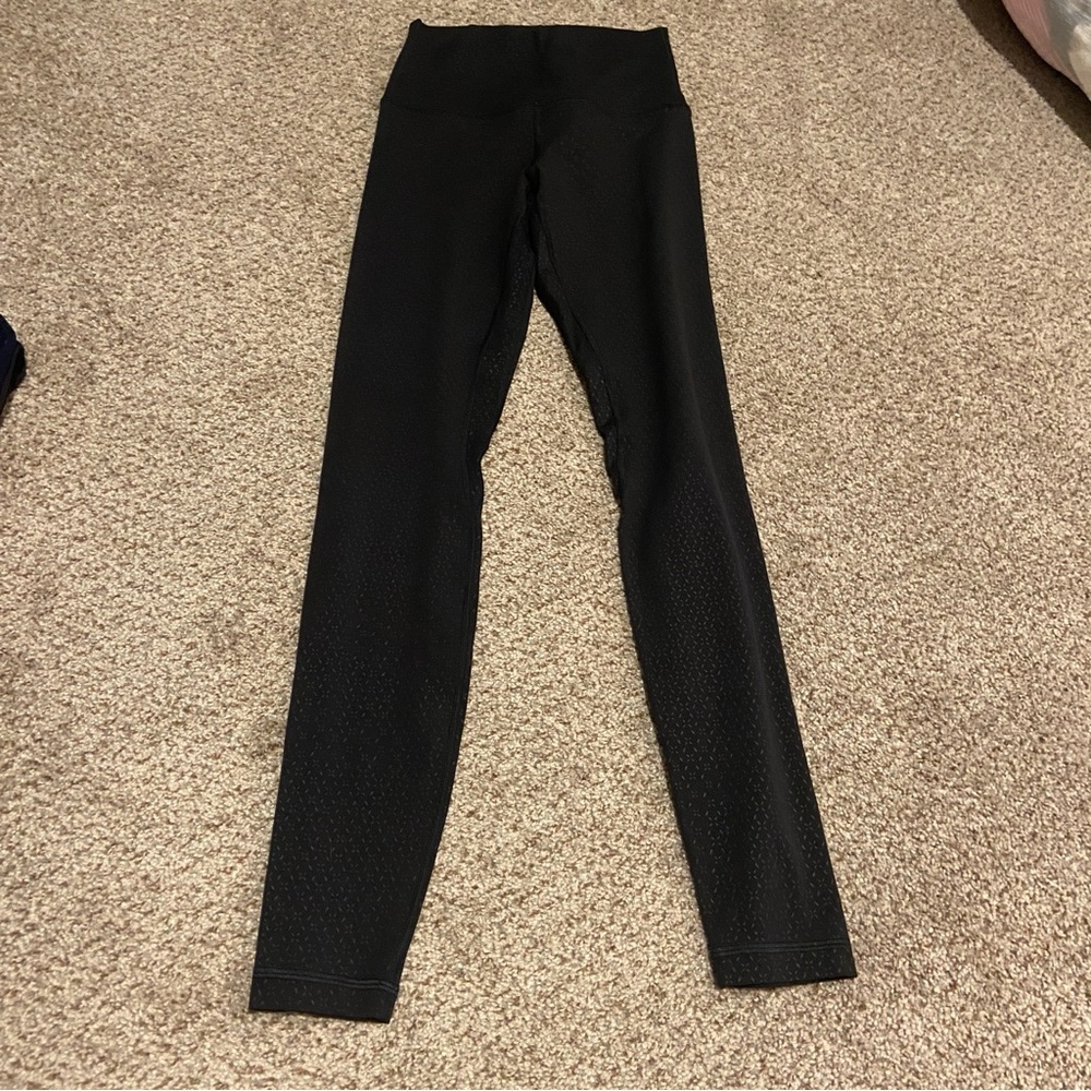 Lululemon Align 25” Black Pattern High-Waisted Leggings